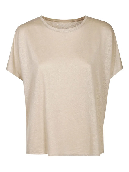  Majestic Filatures Crew Neck Top - Neutrals 