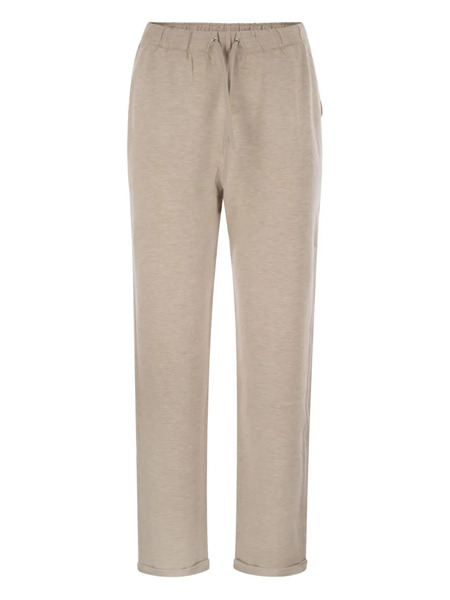  Majestic Filatures Drawstring-waist Trousers - Neutrals 