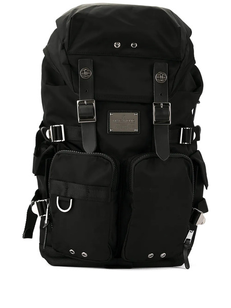  Makavelic Sierra Double Bottles Backpack - Black 