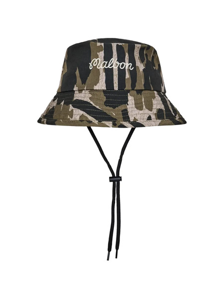  Malbon Golf Camouflage-pattern Bucket Hat - Green 