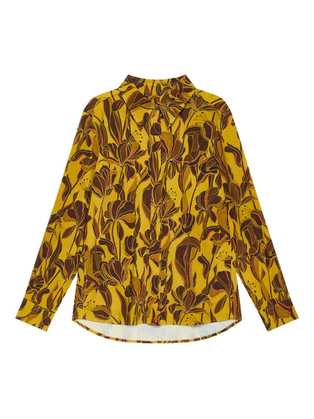  Maliparmi Balé Da Lily Floral Print Shirt - Yellow 