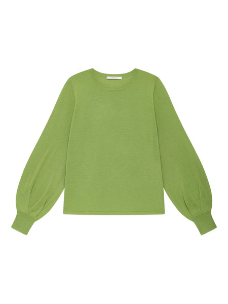  Maliparmi Balloon-sleeve Sweater - Green 