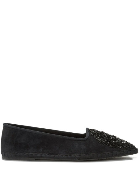  Maliparmi Beaded Ballet Flats - Black 