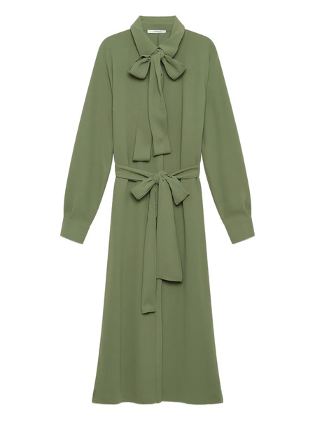 Maliparmi Bow-tie Belted Dress - Green 