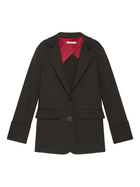  Maliparmi Button Flap-pocket Blazer - Brown 