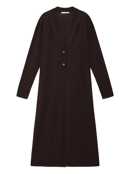  Maliparmi Button Front Coat - Brown 