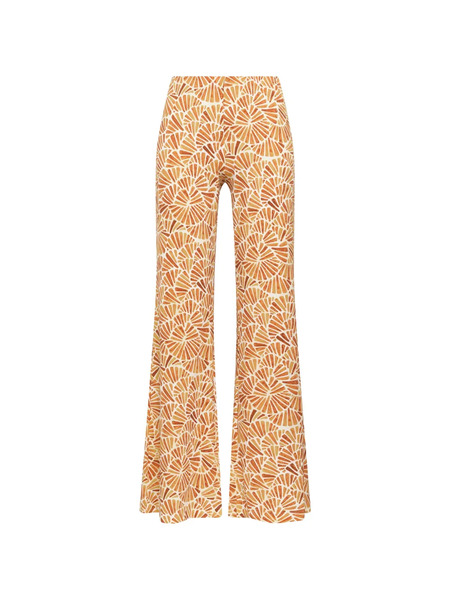 Maliparmi Elasticated-waist Printed Trousers - Orange 