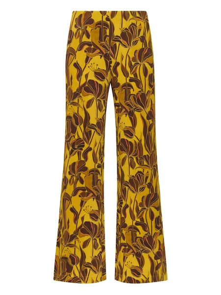  Maliparmi Lily's Ballet Floral Trousers - Yellow 