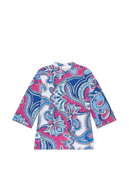  Maliparmi Paisley-print Shirt - Blue 