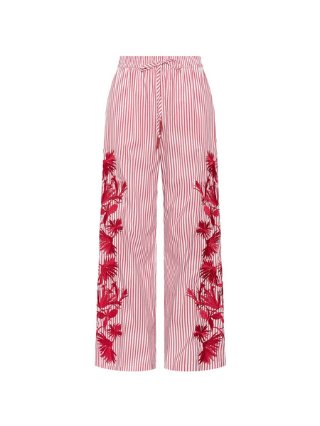  Maliparmi Striped Trousers - Red 