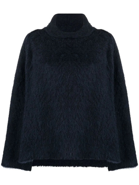  Malo Alpaca-blend Turtleneck Sweater - Blue 