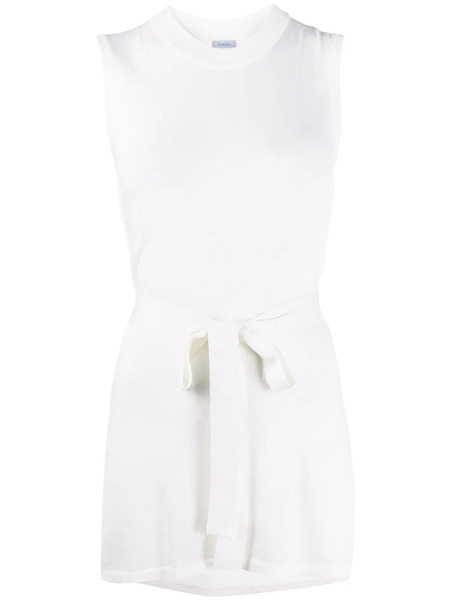  Malo Belted Knitted Tunic - Neutrals 