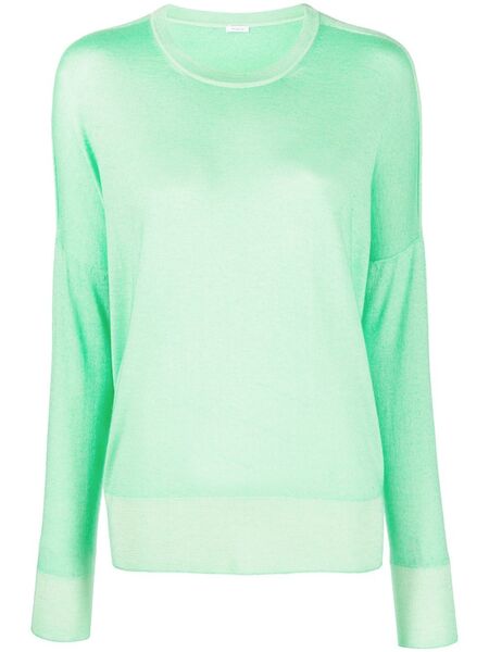  Malo Crew-neck Fine-knit Jumper - Green 