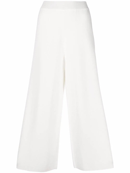  Malo Fine-knit Culottes - White 