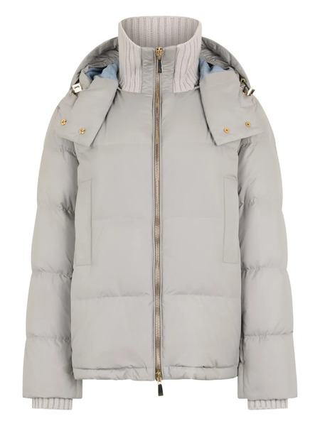 Malo Hooded Puffer Jacket - Grey 