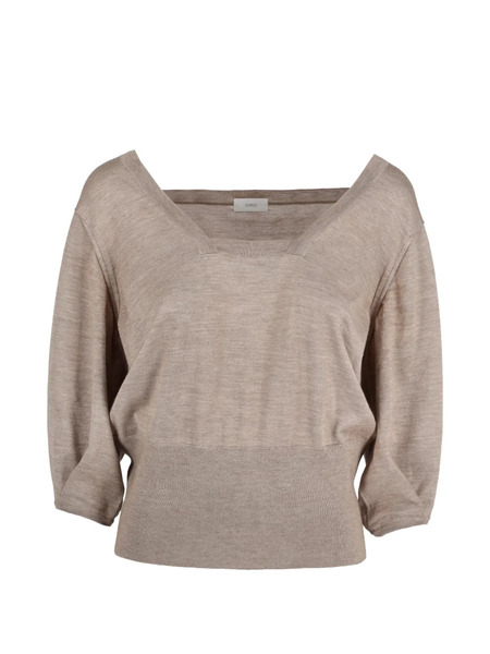  Malo Mélange-effect Top - Neutrals 