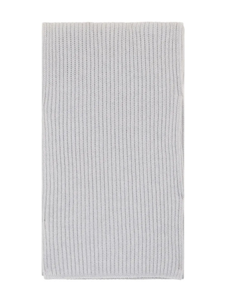  Malo Ribbed Scarf - Grey 