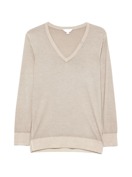  Malo V-neck Sweater - Neutrals 