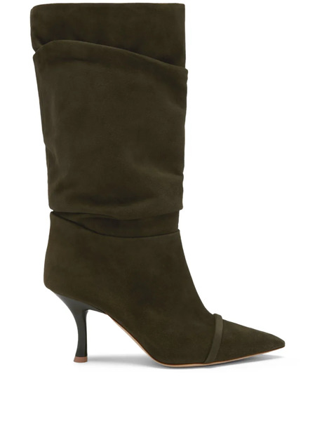  Malone Souliers Isley Suede Boots - Green 
