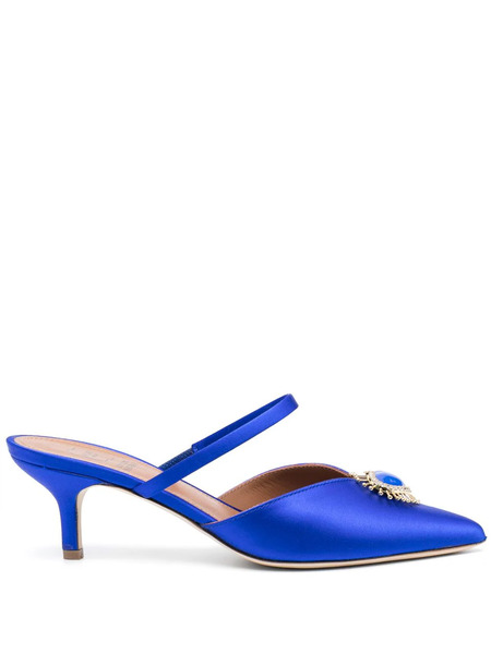  Malone Souliers Maureen 45mm Mules - Blue 