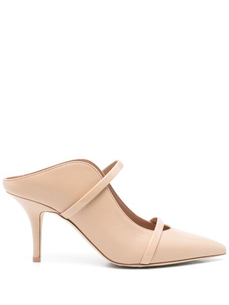  Malone Souliers 80mm Maureen Mules - Neutrals 