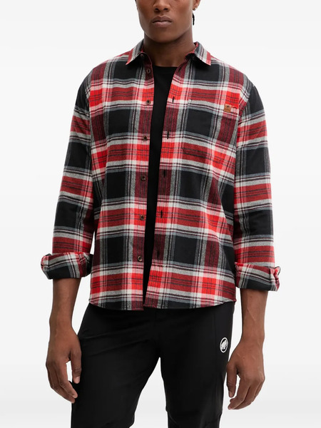  Mammut Check-pattern Shirt - Red 