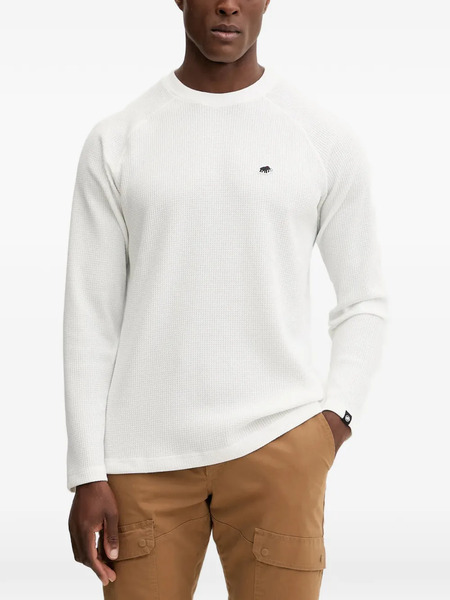  Mammut Waffle Long-sleeve T-shirt - White 