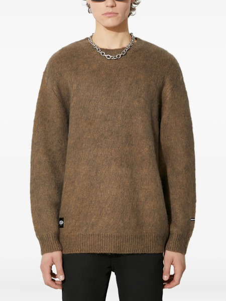  Manastash Brushed-effect Crew-neck Sweater - Brown 