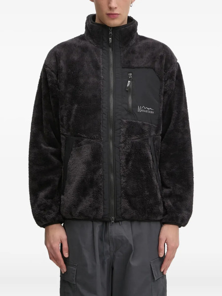  Manastash High-neck Fleece Jacket - Black 