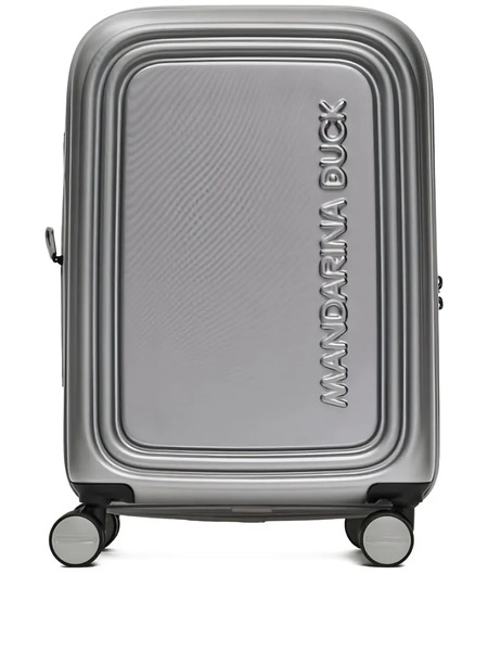  Mandarina Duck Logo-embossed Trolley - Silver 
