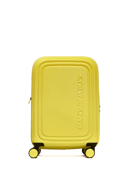  Mandarina Duck Logo-embossed Trolley - Yellow 