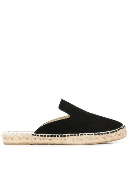  Manebi Flat Espadrilles - Black 