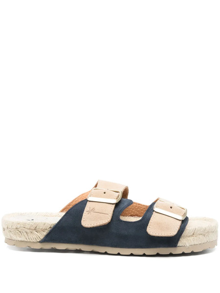  Manebi Suede Slides - Neutrals 
