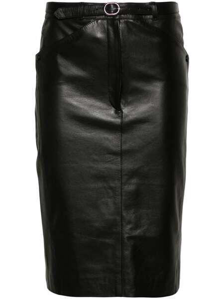  Manokhi Dua Midi Skirt - Black 