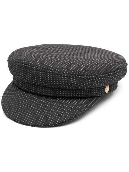  Manokhi Micro Dot Cap - Black 