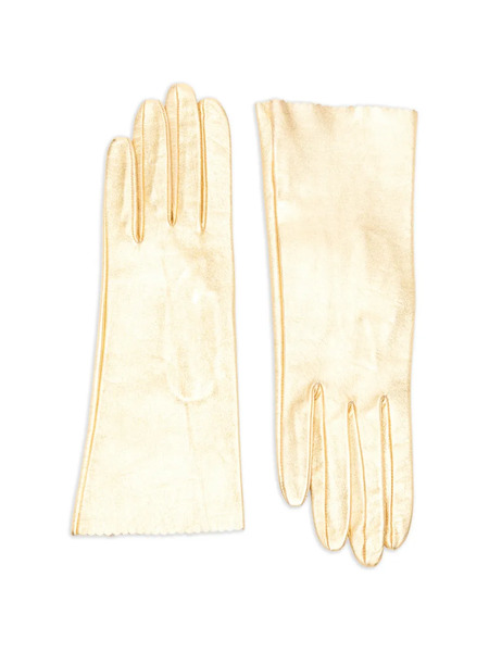 Manokhi Scalloped Gloves - Gold 