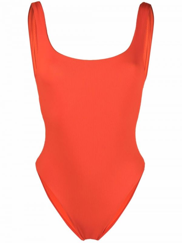  Manokhi Scoop-neck Swimsuit - Orange 