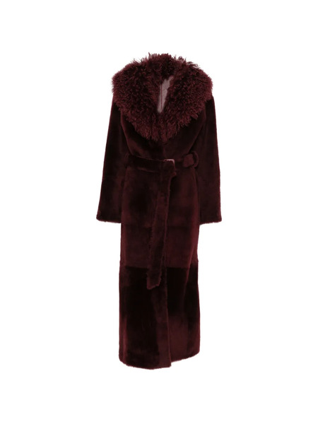 Manokhi Textured Belted Coat 
