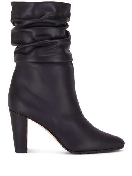  Manolo Blahnik Calasso Slouchy Boots - Black 