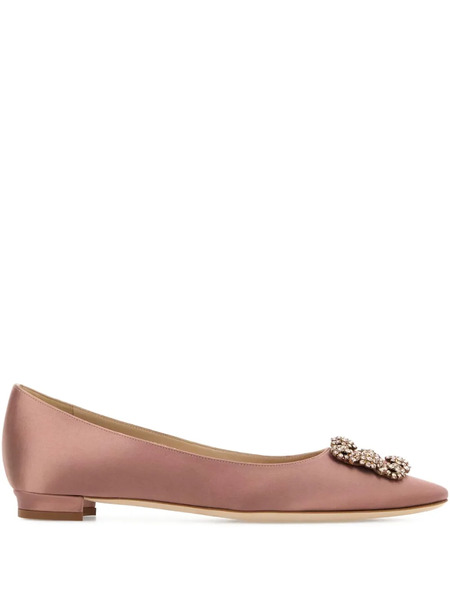  Manolo Blahnik Hangisi Pumps - Pink 