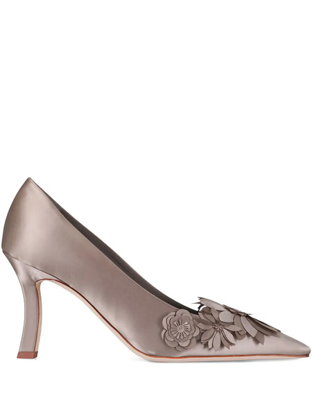  Manolo Blahnik Ofaralo Leather Boots - Brown 