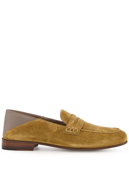  Manolo Blahnik Plymouth Loafers - Neutrals 