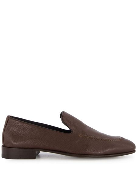 Manolo Blahnik Truro Loafers - Brown 