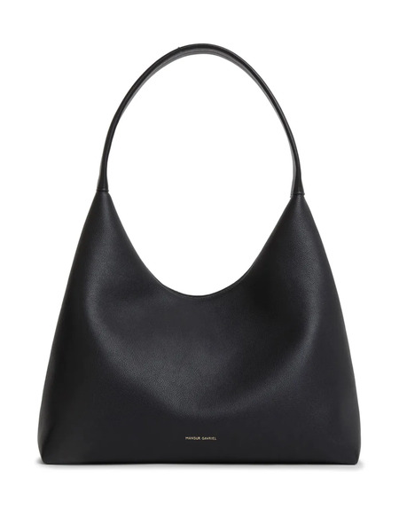  Mansur Gavriel Candy Hobo Leather Shoulder Bag - Black 
