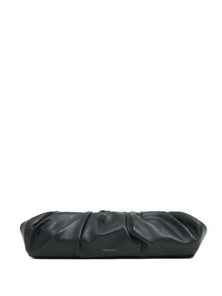 Mansur Gavriel Cloud Leather Clutch Bag - Black 