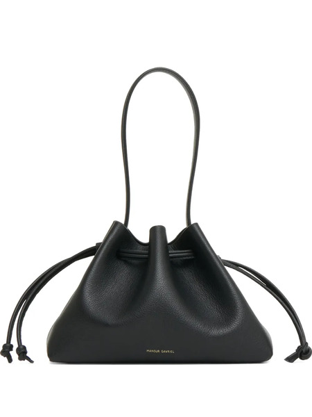  Mansur Gavriel Drawstring Pouchette Mini Bag - Black 