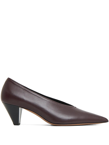  Mansur Gavriel Kiki Pointed-toe Pumps - Black 