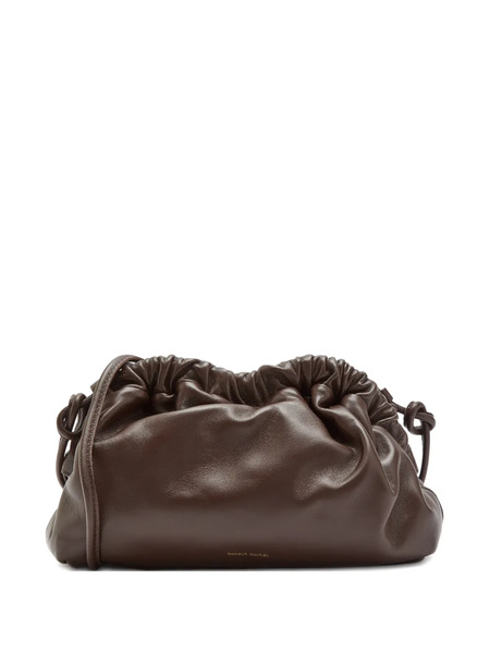  Mansur Gavriel Mini Cloud Clutch Bag - Brown 