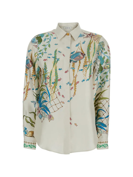  Mantero 1902 Printed Shirt - Neutrals 