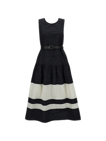  Mantu Belted Dress - Black 